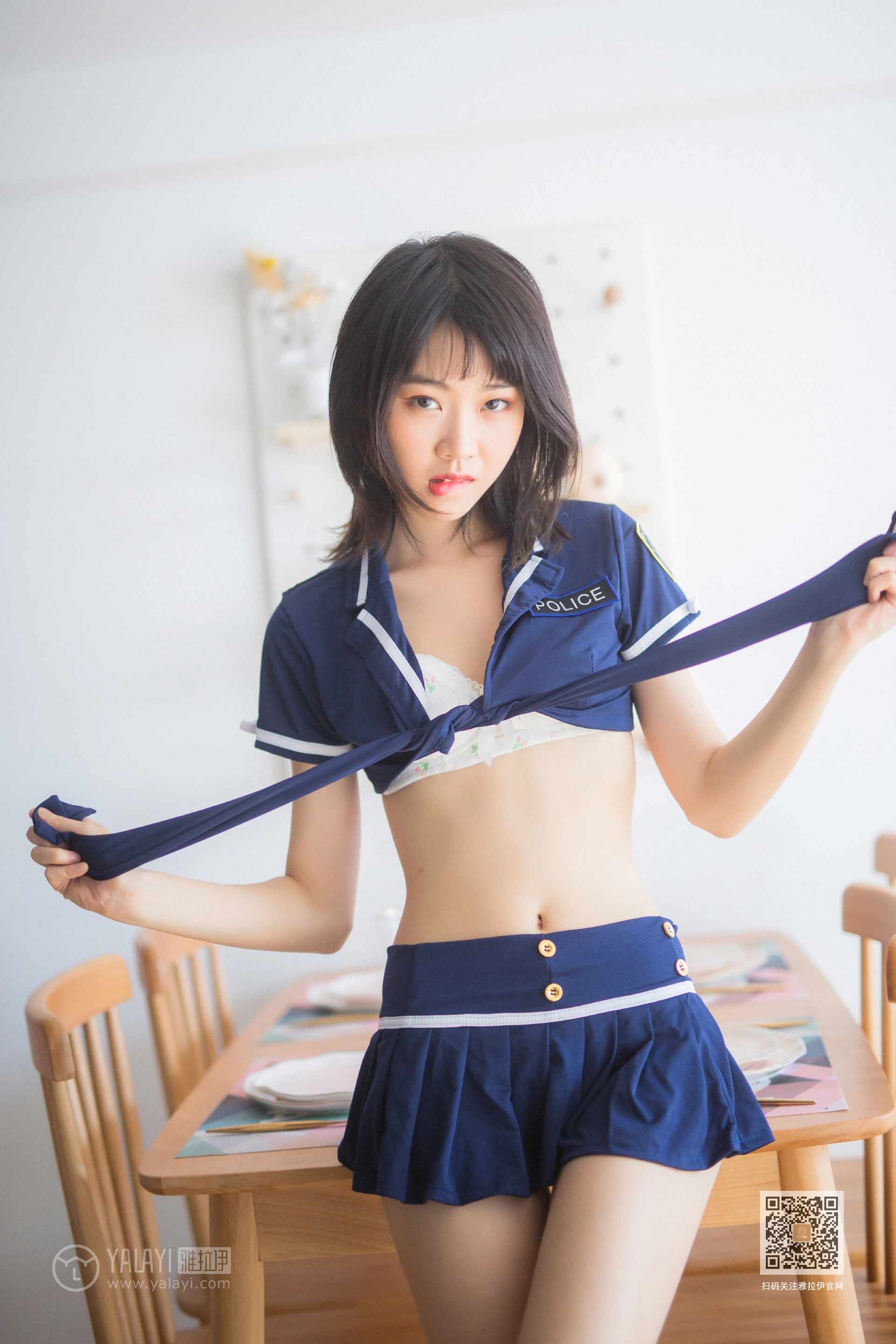 [YALAYI雅拉伊] 2020.02.14 Vol.544 雷霆警花 粉粉 3
